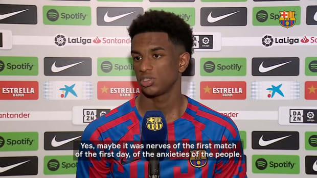 Balde and Gavi about the match against Valladolid